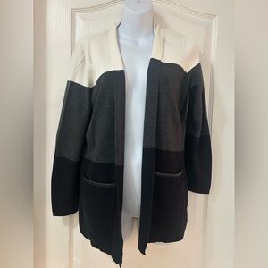 Women's Color Block Cardigan Sweater